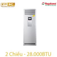 Điều hòa tủ đứng Nagakawa 2 chiều 28.000Btu NP-A28DL